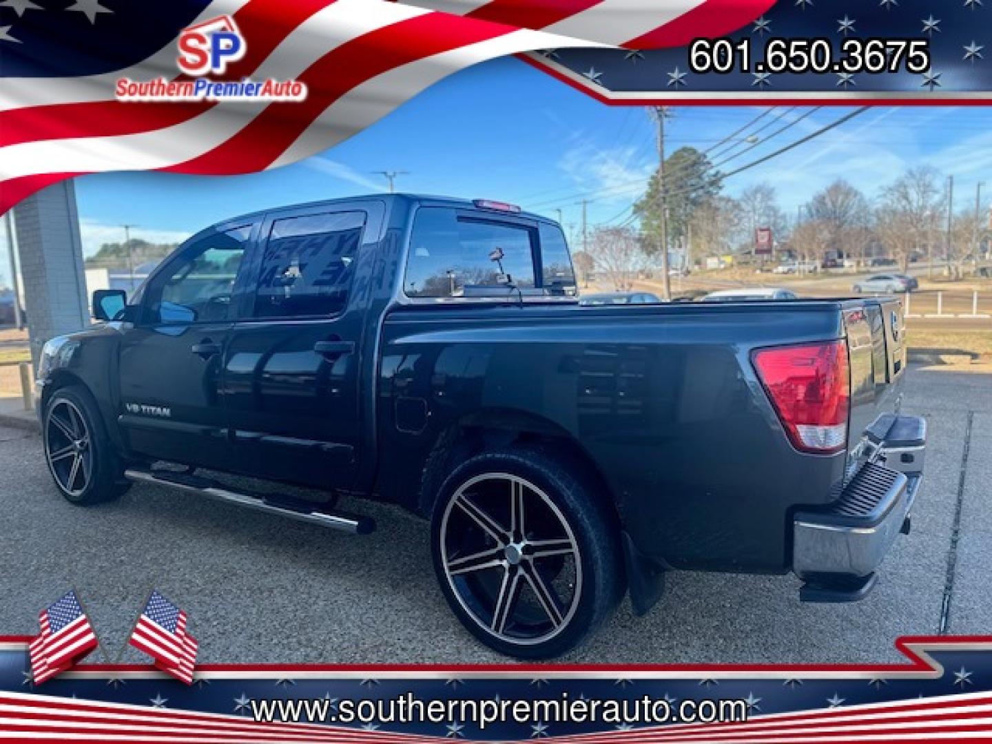 2011 GRAY NISSAN TITAN S; SL; SV (1N6BA0ED3BN) , located at 922 W. Beacon St., Philadelphia, MS, 39350, (601) 650-3675, 32.770447, -89.127151 - Photo#3